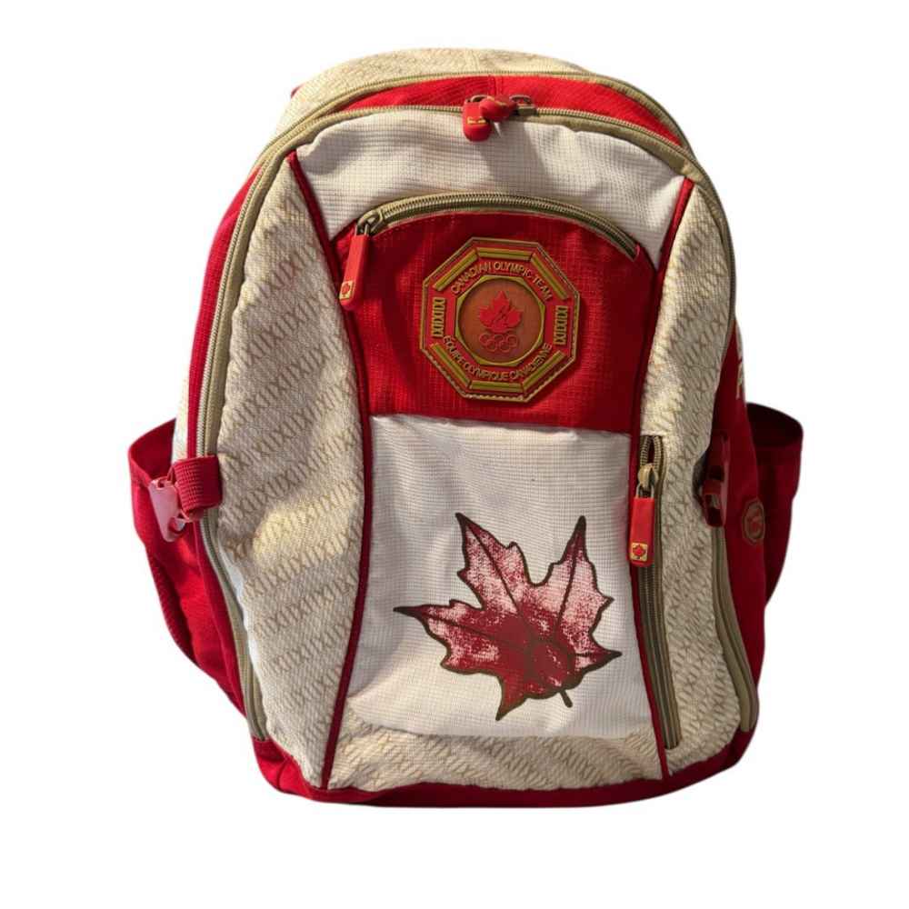 HBC Hudson's Bay Company Canada Olympic Team Member Backpack Excellent RARE